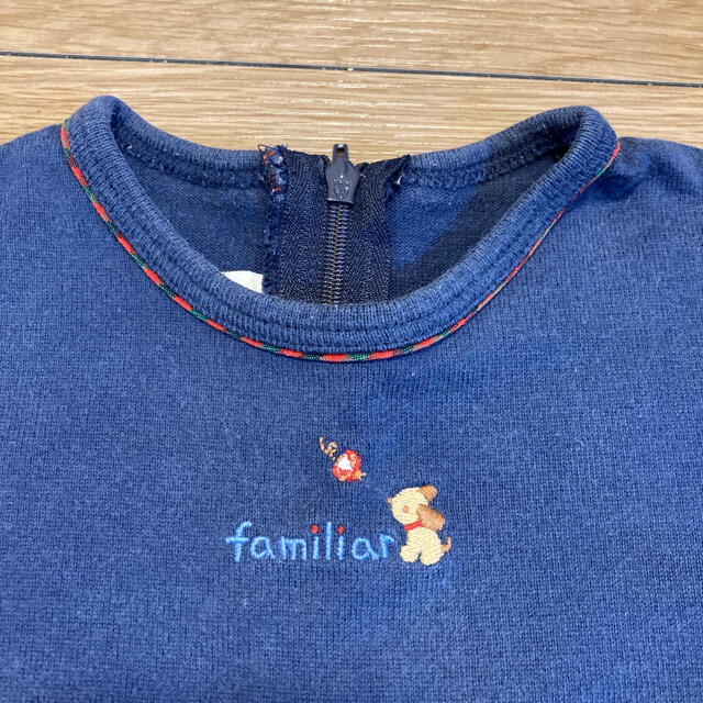 familiar(ファミリア)のファミリア　ワンピース　90 定番チェック キッズ/ベビー/マタニティのキッズ服女の子用(90cm~)(ワンピース)の商品写真