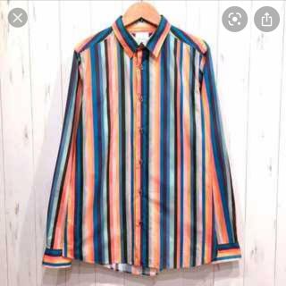 ポールスミス(Paul Smith)のPaul Smith ポールスミス　マルチストライプシャツ サイズM(シャツ)