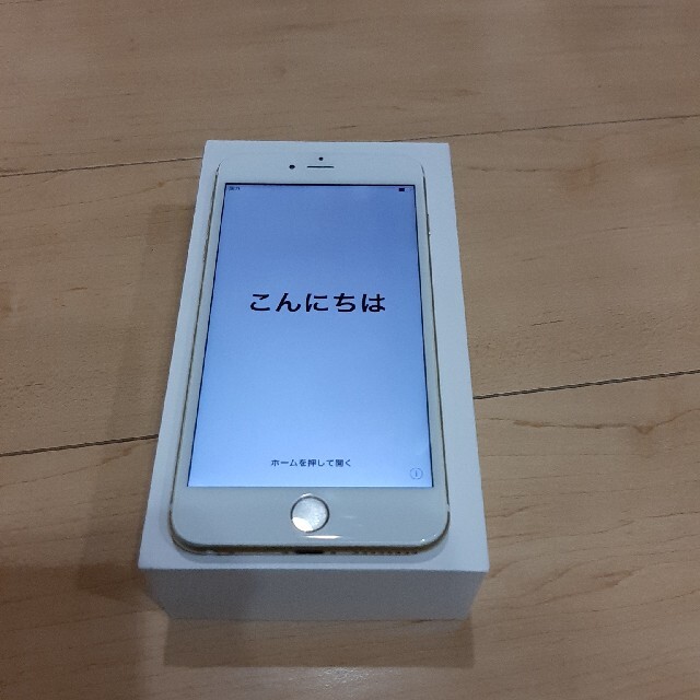 【美品】iPhone 6 Plus Gold 64 GB SIMフリー