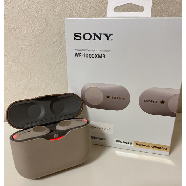 SONY(ソニー)のkakeru様専用　SONY WF-1000XM3(S) スマホ/家電/カメラのオーディオ機器(ヘッドフォン/イヤフォン)の商品写真