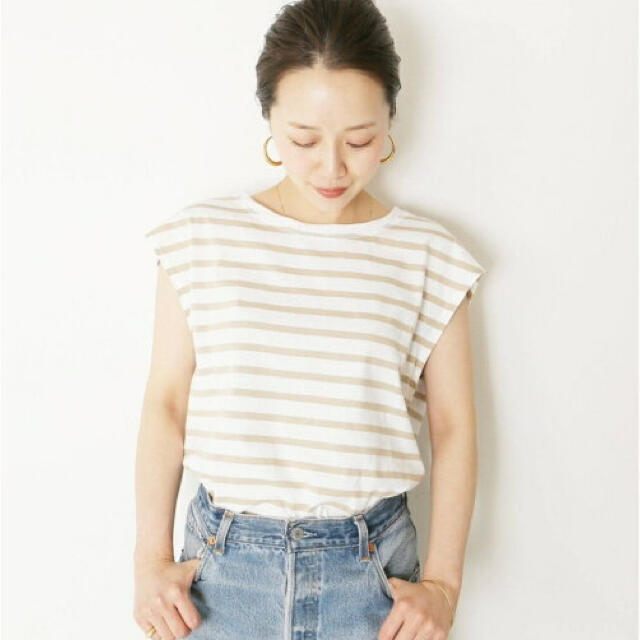 ♡新品　plage ×LEMINOR ルミノア　ベージュ×ホワイト