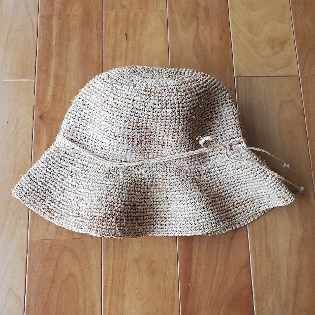MUJI (無印良品)(ムジルシリョウヒン)の無印良品　ラフィア　ハット レディースの帽子(麦わら帽子/ストローハット)の商品写真