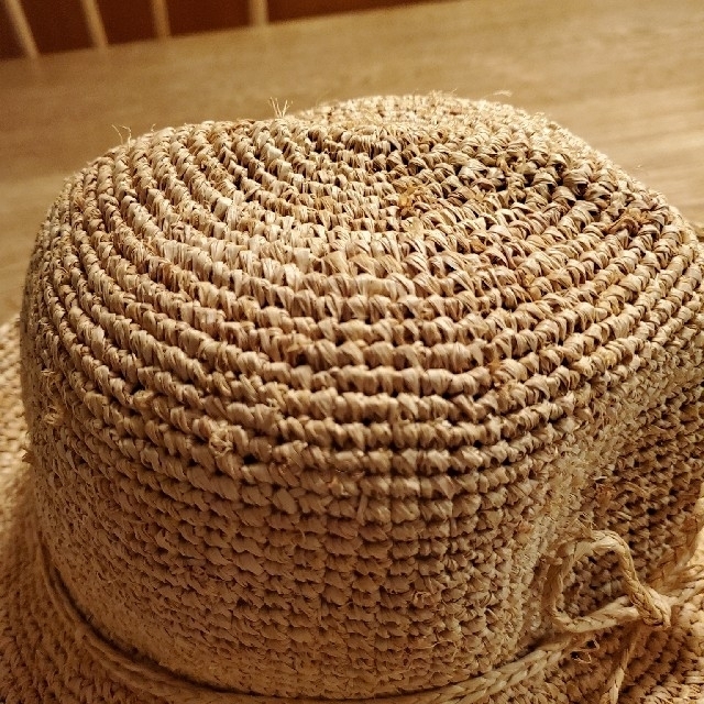 MUJI (無印良品)(ムジルシリョウヒン)の無印良品　ラフィア　ハット レディースの帽子(麦わら帽子/ストローハット)の商品写真