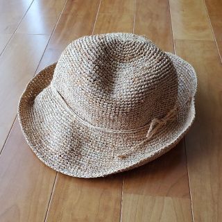 ムジルシリョウヒン(MUJI (無印良品))の無印良品　ラフィア　ハット(麦わら帽子/ストローハット)