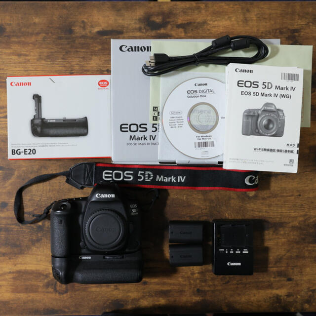品数豊富！ Canon - Canon EOS 5D Mark4＋BG-E20セット デジタル一眼