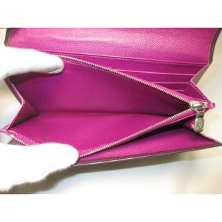 LOUIS VUITTON - ルイヴィトン エピ パープル 長財布 ファスナー付き長 ...