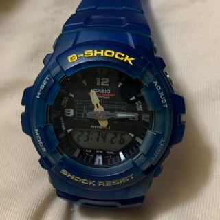 ジーショック(G-SHOCK)のG-SHOCK G-100 レア　クリア　ブルー(腕時計(デジタル))