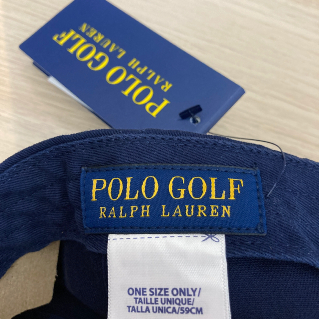 Polo Golf(ポロゴルフ)の新品POLO GOLFポロゴルフ ラルフローレン ポロベアツイルキャップBEAR メンズの帽子(キャップ)の商品写真