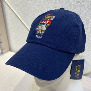 ポロゴルフ(Polo Golf)の新品POLO GOLFポロゴルフ ラルフローレン ポロベアツイルキャップBEAR(キャップ)