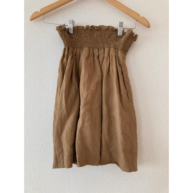 LE GLAZIK(ルグラジック)のルグラジック　麻　リネン　スカート レディースのスカート(ひざ丈スカート)の商品写真