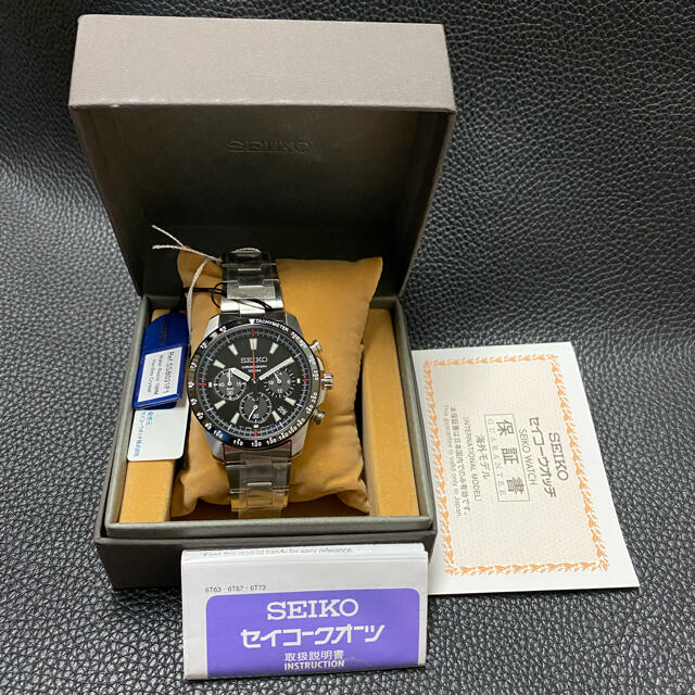 新品送料無料 海外モデル SEIKO クロノグラフ SSB031PC 新品送料無料 海外モデル SEIKO クロノグラフ SSB031PC