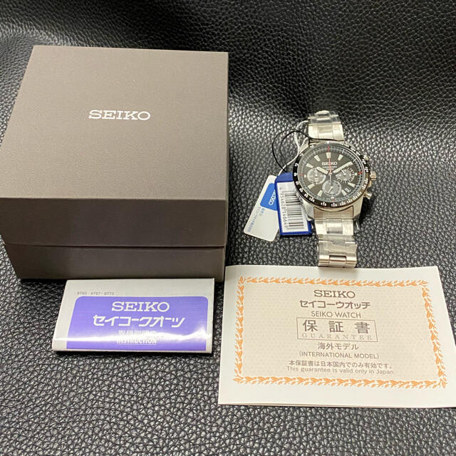 新品送料無料 海外モデル SEIKO クロノグラフ SSB031PC 新品送料無料 海外モデル SEIKO クロノグラフ SSB031PC