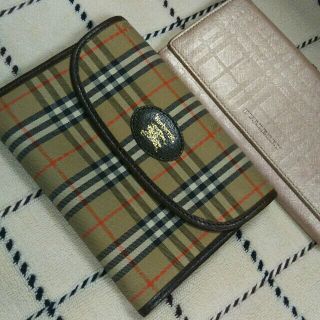 バーバリー(BURBERRY)のBURBERRY   ﾎﾟｰﾁ  長財布(ポーチ)