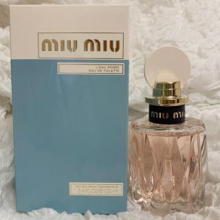 ミュウミュウ(miumiu)の新品未使用　miu miu ミュウミュウ　ロー　ロゼ　オードトワレ　100ml(香水(女性用))