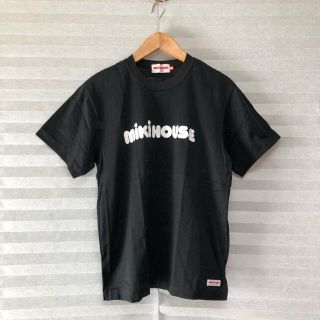 新品未使用☆タグ付き　ミキハウス　半袖Tシャツ　黒　100サイズ