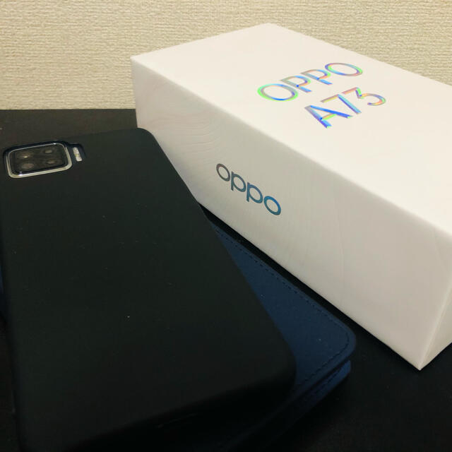 OPPO A73 ネイビーブルーSIMフリーセンサー