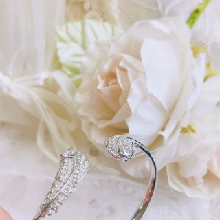 SWAROVSKI - スワロフスキー ナイス バングル ロジウムコーティング