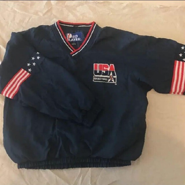 激レア 美品USA 90's オリンピック ドリームチーム アウター メンズのジャケット/アウター(ナイロンジャケット)の商品写真