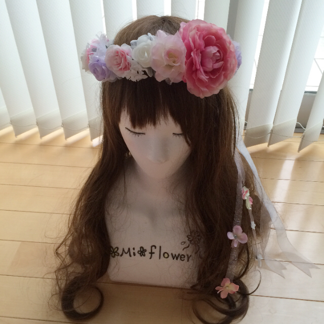 まりもん♡様専用 花かんむり♡ラプンツェル髪飾り | フリマアプリ ラクマ
