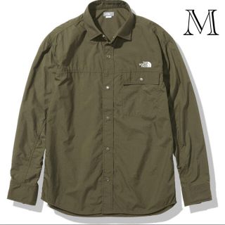 ザノースフェイス(THE NORTH FACE)の【新品】ザ・ノースフェイス ロングスリーブヌプシシャツ　ユニセックス　M(シャツ)