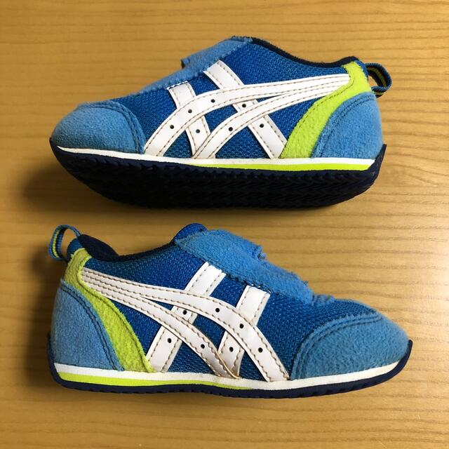 asics(アシックス)のアシックス　スニーカー　すくすく　ブルー　13.5 キッズ/ベビー/マタニティのベビー靴/シューズ(~14cm)(スニーカー)の商品写真