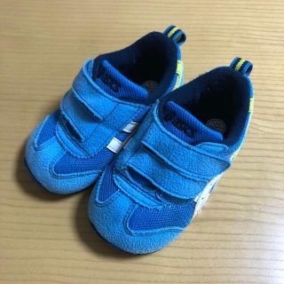 アシックス(asics)のアシックス　スニーカー　すくすく　ブルー　13.5(スニーカー)