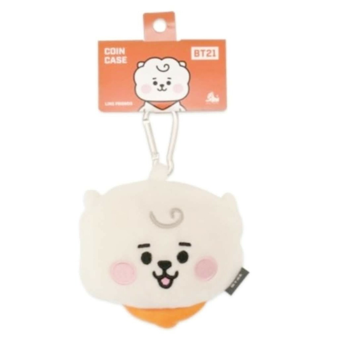 BT21 ベビー コインケース RJ ジン ぬいぐるみ キーホルダー エンタメ/ホビーのおもちゃ/ぬいぐるみ(キャラクターグッズ)の商品写真