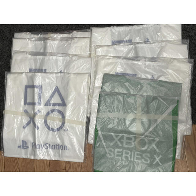PlayStation(プレイステーション)のAmazon特典 PS5 xboxオリジナルエコバッグ10枚 レディースのバッグ(エコバッグ)の商品写真