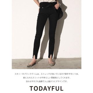 TODAYFUL(デニム/ジーンズ ・ ブラック/黒色系)のフリマアイテム一覧 TODAYFUL(デニム/ジーンズ ・ ブラック/黒色系)のフリマアイテム一覧