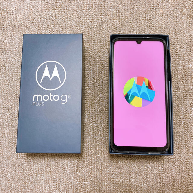 Motorola(モトローラ)のMotorola （モトローラ） moto g8 plus SIMフリー スマホ/家電/カメラのスマートフォン/携帯電話(スマートフォン本体)の商品写真