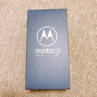 モトローラ(Motorola)のMotorola （モトローラ） moto g8 plus SIMフリー(スマートフォン本体)