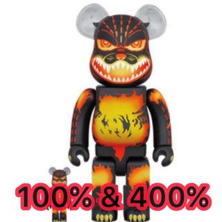 メディコムトイ(MEDICOM TOY)のBE@RBRICK ゴジラ VS デストロイア版ゴジラ 100％ & 400％(その他)