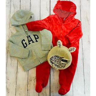 ベビーギャップ(babyGAP)の▫️Saru様専用▫️ウサミミボアチャップなし(その他)