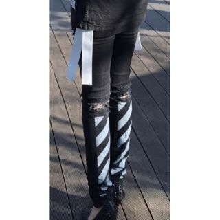 OFF-WHITE スキニーパンツ | mdh.com.sa