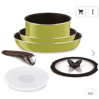 ティファール(T-fal)の【新品未開封】ティファール　インジニオネオ　キウイ　6点セット(鍋/フライパン)