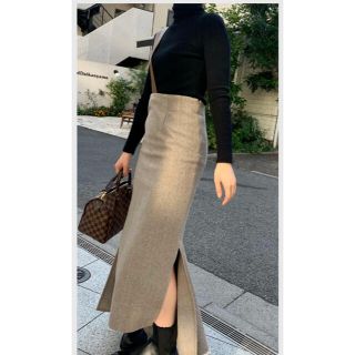 トゥデイフル(TODAYFUL)のclastellar high Waist Mermaid skirt 限定色(ロングスカート)