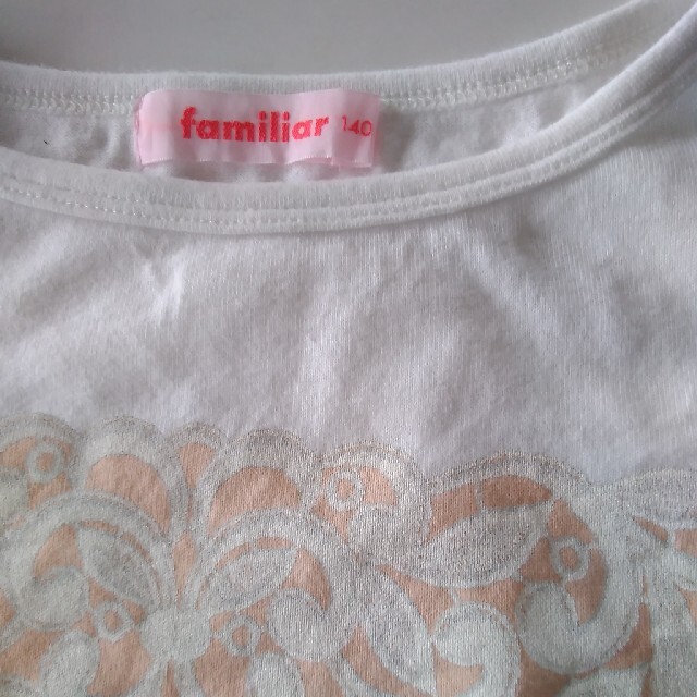 familiar(ファミリア)のファミリア半袖T シャツ　 キッズ/ベビー/マタニティのキッズ服女の子用(90cm~)(Tシャツ/カットソー)の商品写真