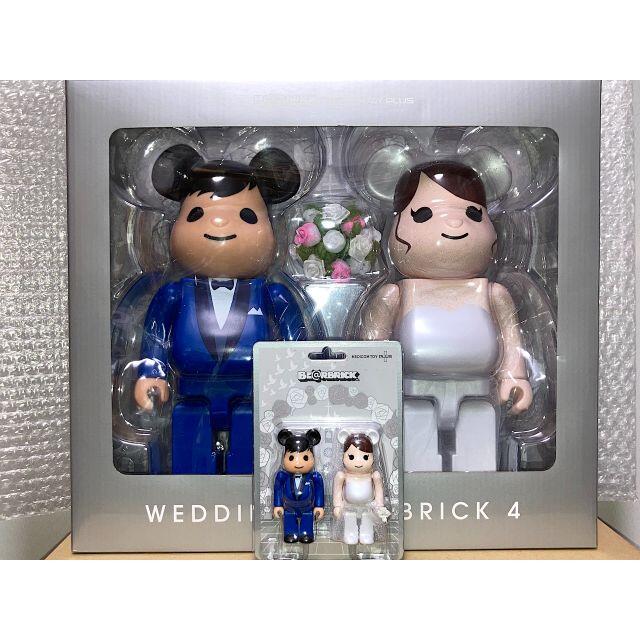 せいかさん専用　ベアブリック  グリーティング結婚 4 100%  400%