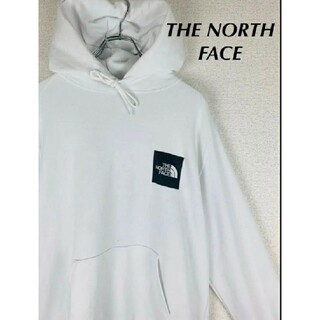 ザノースフェイス(THE NORTH FACE)の【the north face】パーカー  白  ゆるだぼ◎美品◎新品◎(パーカー)