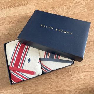 ラルフローレン(Ralph Lauren)の新品　RalphLauren ラルフローレン　バスタオル　2枚組(タオル/バス用品)