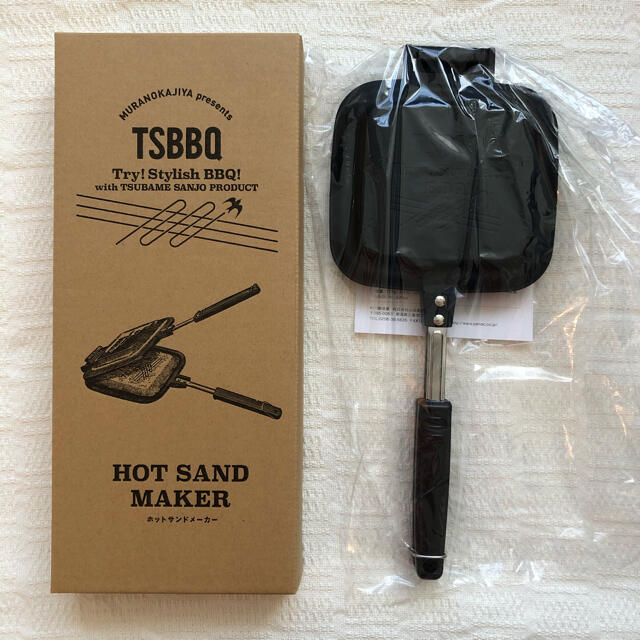 TSBBQ ホットサンドメーカー 新品未使用 説明書付き 1