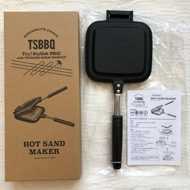 TSBBQ ホットサンドメーカー 新品未使用 説明書付き 2
