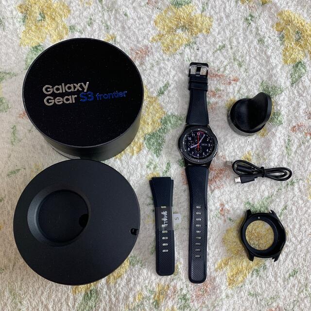 Galaxy(ギャラクシー)のスマートウォッチ　Galaxy Gear S3 Frontier  メンズの時計(腕時計(デジタル))の商品写真