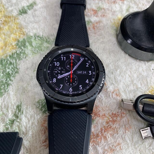 Galaxy(ギャラクシー)のスマートウォッチ　Galaxy Gear S3 Frontier  メンズの時計(腕時計(デジタル))の商品写真