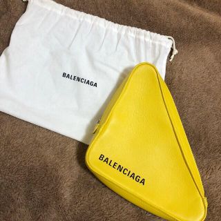 バレンシアガ(Balenciaga)のバレンシアガ　balenciaga トライアングル　バッグ　クラッチ　ポーチ　鞄(クラッチバッグ)