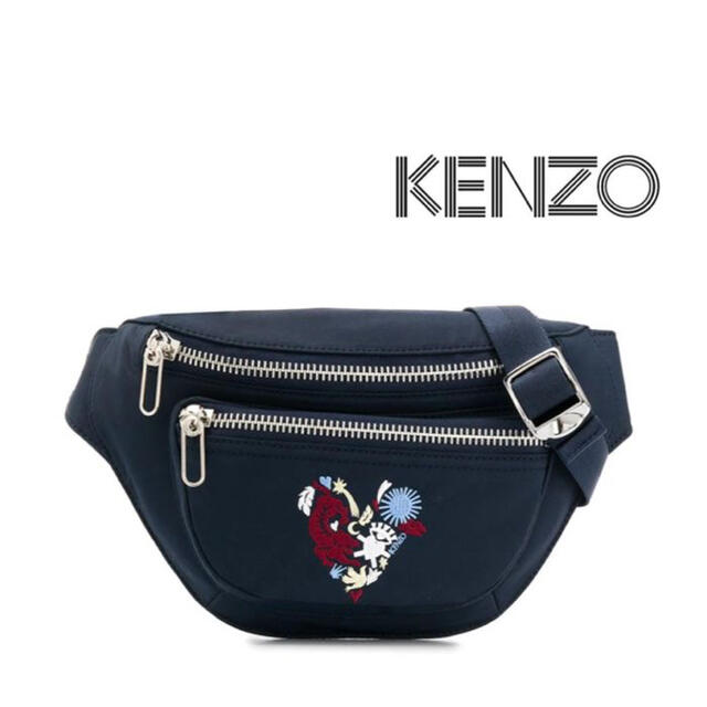 KENZO ラッキースター ハート ウエストポーチ