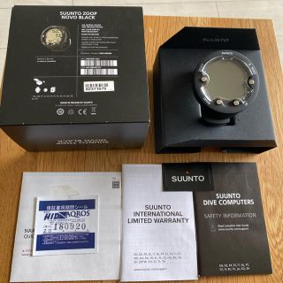 スント(SUUNTO)のSUUNTO スント ZOOP NOVO  ダイビングコンピューター(マリン/スイミング)