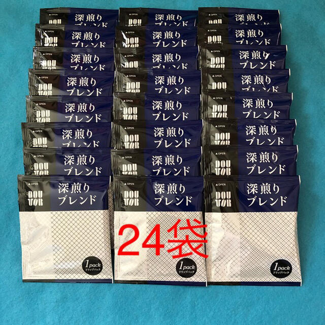 ドリップコーヒー 「ドトールコーヒー」深煎りブレンド☆24袋☆ 食品/飲料/酒の飲料(コーヒー)の商品写真