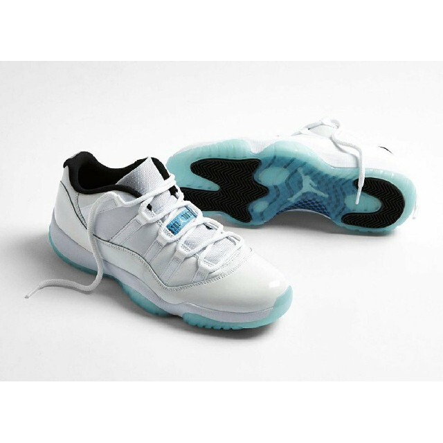 メンズNIKE AIR JORDAN 11 LOW LEGEND BLUE 27.5