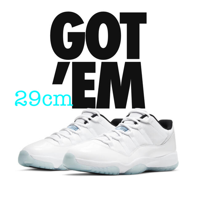 NIKE(ナイキ)のAIR JORDAN 11 LOW LEGEND BLUE 29 cm メンズの靴/シューズ(スニーカー)の商品写真